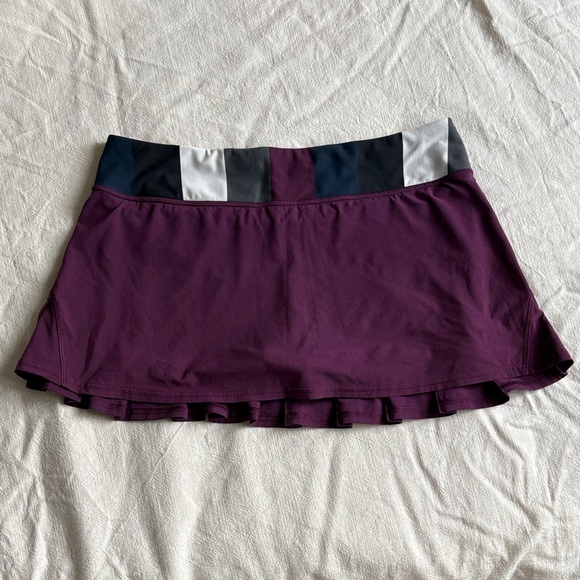 Lululemon Tennis Skirt-maroon - Picture 1 of 12